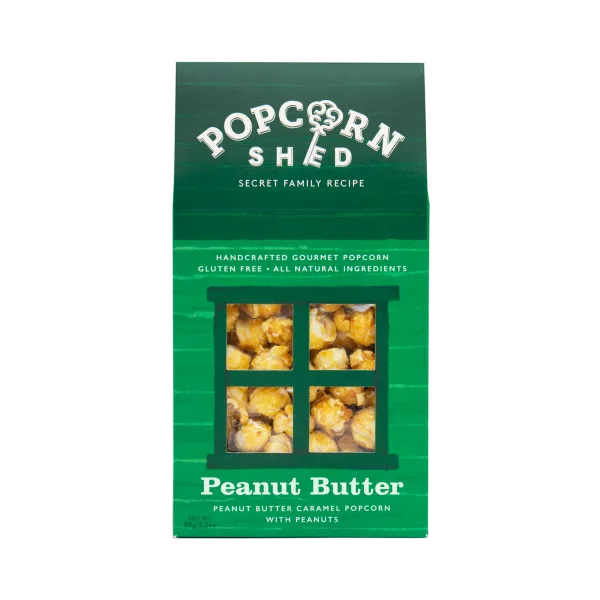 Peanut Butter Popcorn Shed 90g - Popcorn Shed