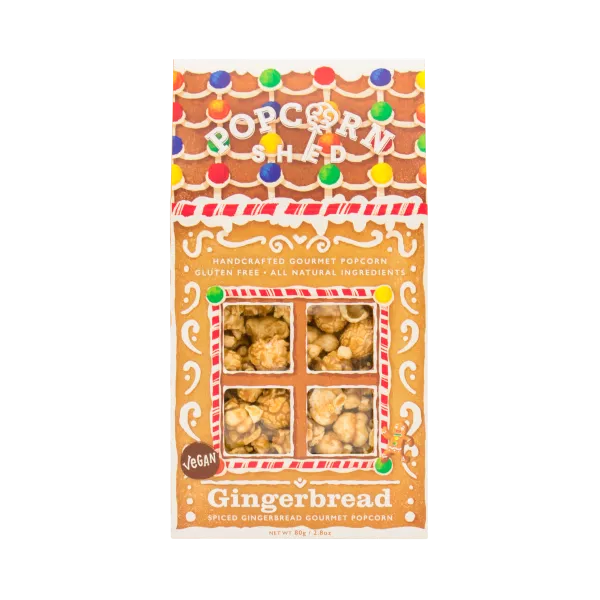 Gingerbread Popcorn Shed 80g - Popcorn Shed
