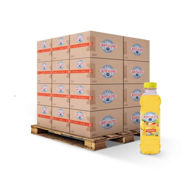 Água de origem sabor tropical 50cl Fr x24 - CRISTALINE