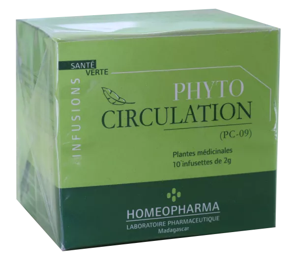 Phytotherapie Traditionnelle  Pc09-phyto-circulation Bte / 20 Infusettes - Homeopharma