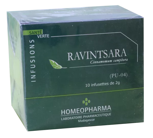 Phyto-unitaires (pu)  Pu-04 Phyto-ravintsara Bte / 10 Infusettes - Homeopharma