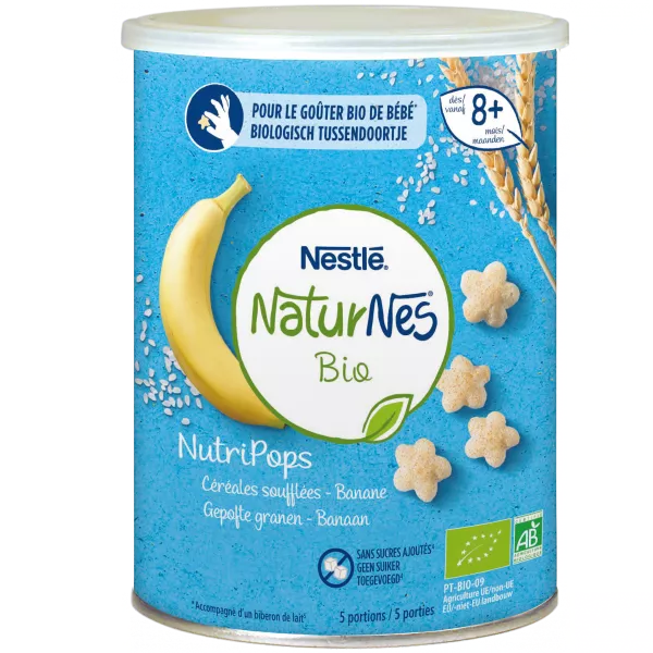 Nutripops Bananas Bio 5x35g