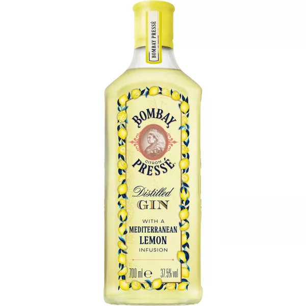 Rượu gin chanh vắt, 37,5°, chai 70cl, BOMBAY