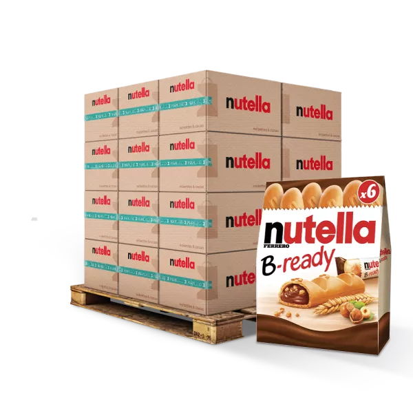 Nutella B-ready T6 Etui De 6 Pieces Cx16