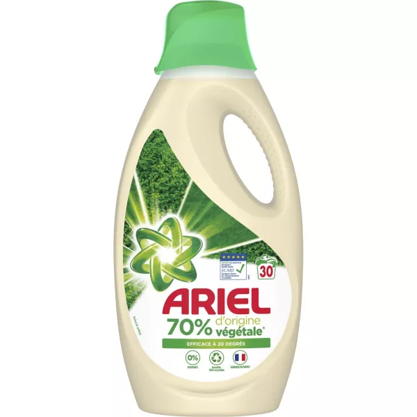 Chất tẩy rửa dạng lỏng công suất nhỏ gọn 30 lần giặt 1,65l Không Fr - ARIEL