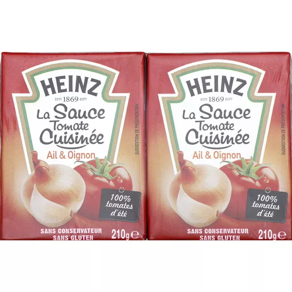 Sốt cà chua nấu chín, 2x210g - HEINZ
