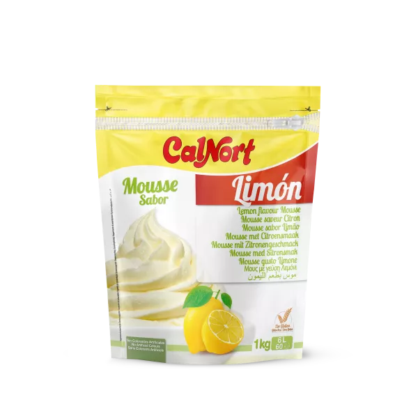 Lemon Flavor Mousse 1 Kg - CALNORT