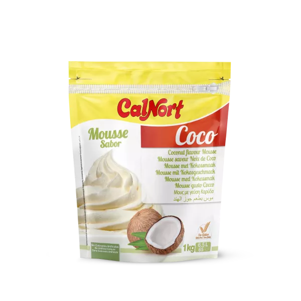 Mousse mit Kokosgeschmack 1 kg - CALNORT