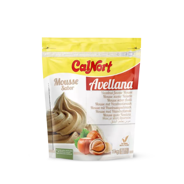 Hazelnut Flavor Mousse 1 Kg - CALNORT
