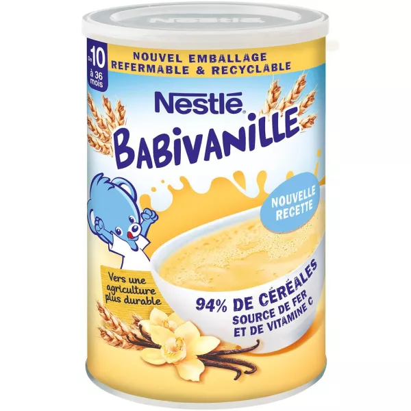 Cereales Babivanille de 10 meses 400 g - NESTLE