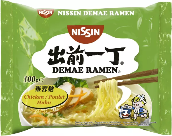 Demae Ramen Sopa De Pollo Y Fideos 100 G - NISSIN
