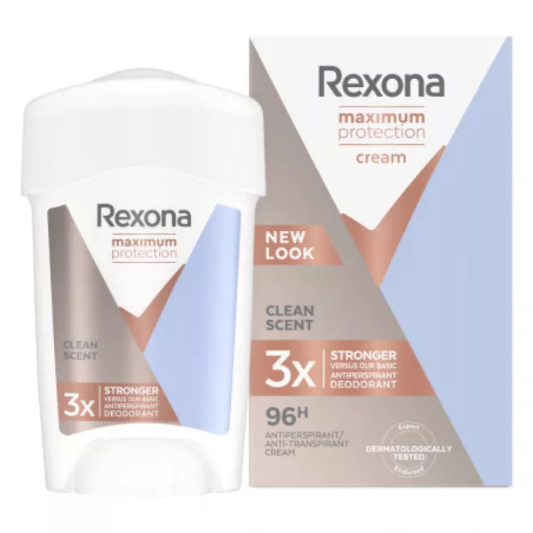 Desodorante Mujer Antitranspirante Clean Scent 45ml - Rexona