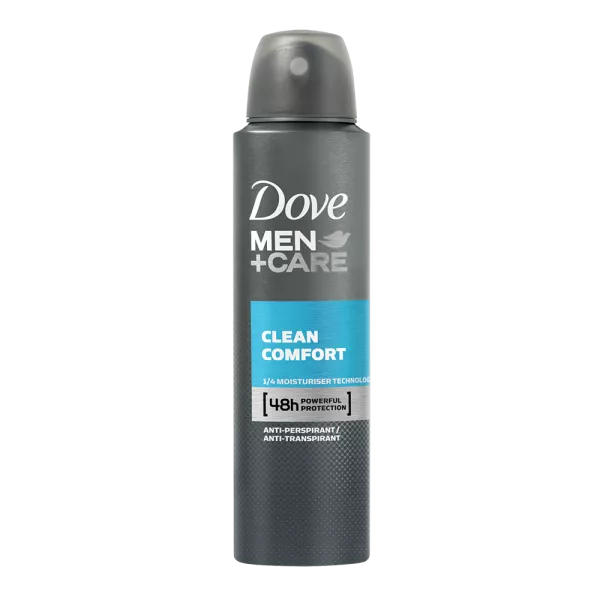 डिओडोरेंट डोव पुरुष क्लीन कन्फॉर्ट 250ml fr - Dove