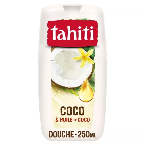 नारियल हाइड्रेटिंग शावर जेल और नारियल तेल 250 मिलीलीटर - TAHITI