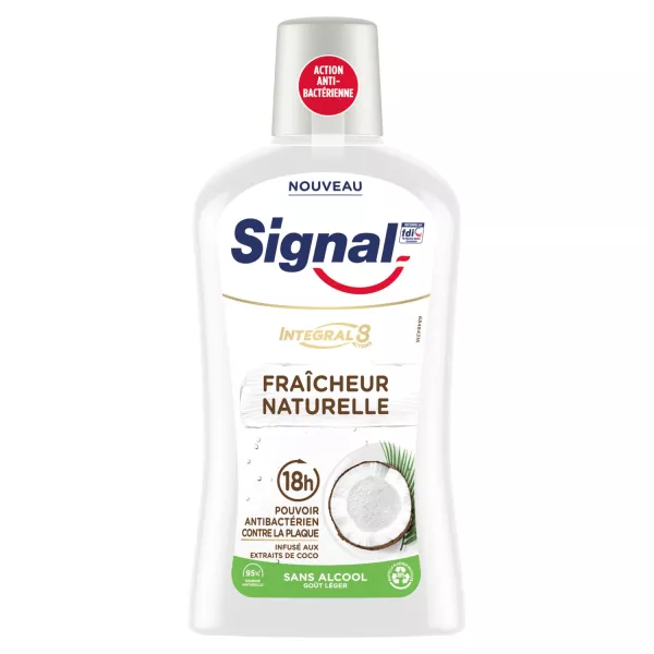 Integral 8 Natural Freshness Mundwasser 500 ml – Signal