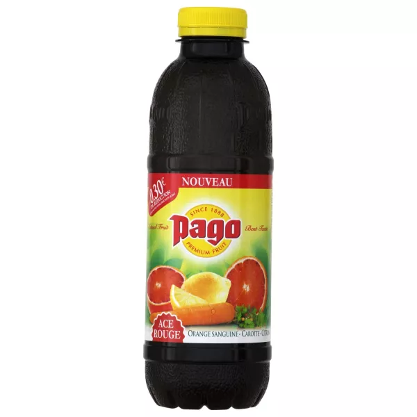 Blutorangen-Karotten-Zitronen-Getränk 75cl -  PAGO
