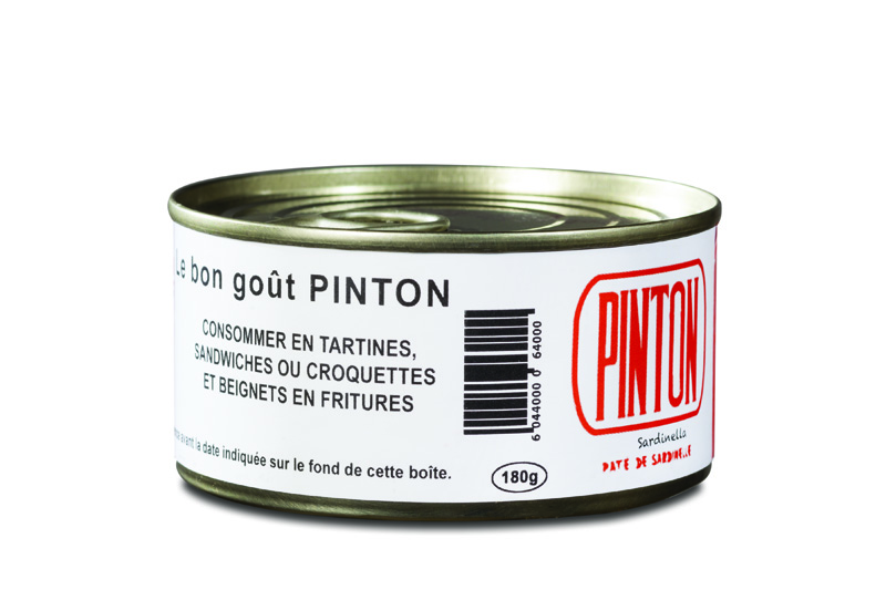 Pâté De Sardinelle Pinton (48 X 180 G) - PINTON