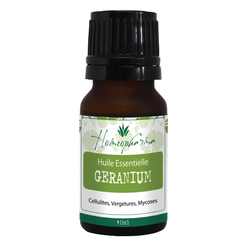 Aceites Esenciales De Geranio 10 Ml - HOMEOPHARMA