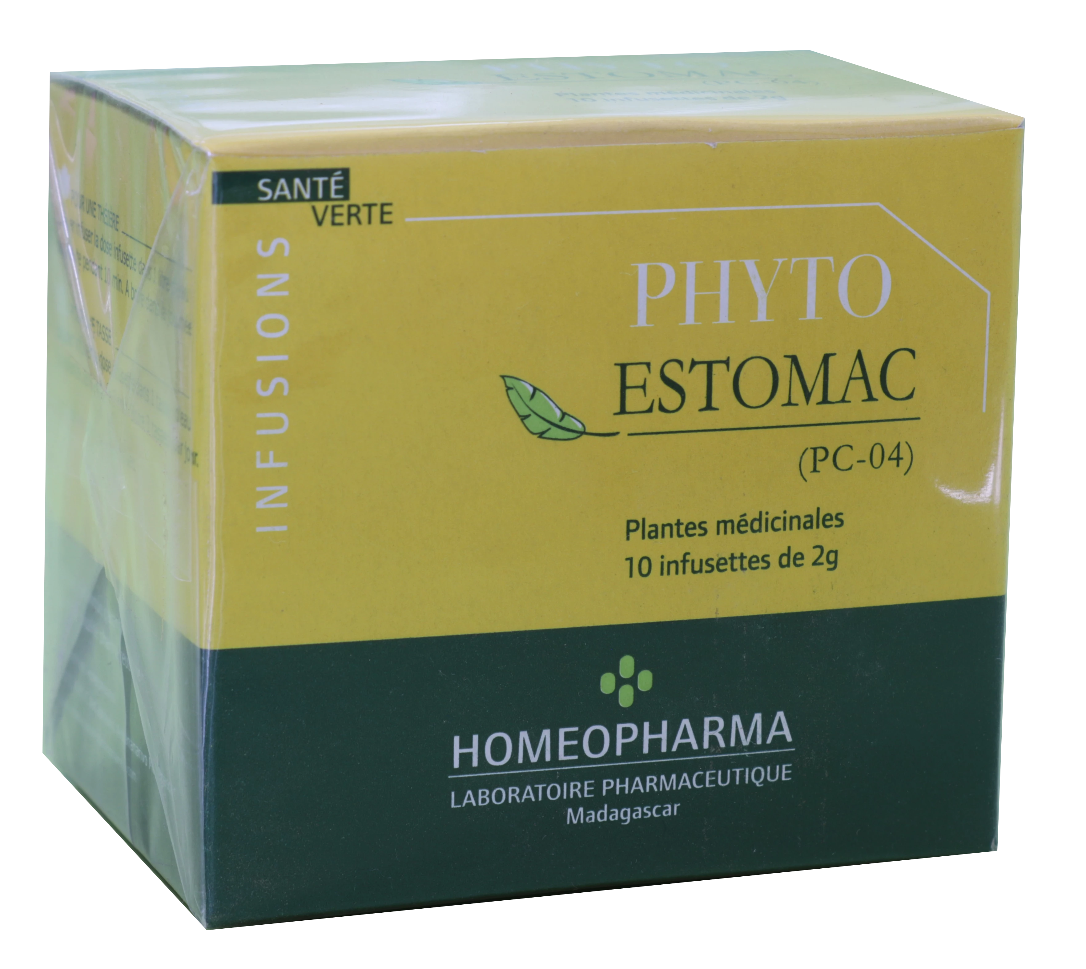 العلاج بالنباتات التقليدية Pc04-phyto-المعدة Box 20 Infusettes - HOMEOPHARMA