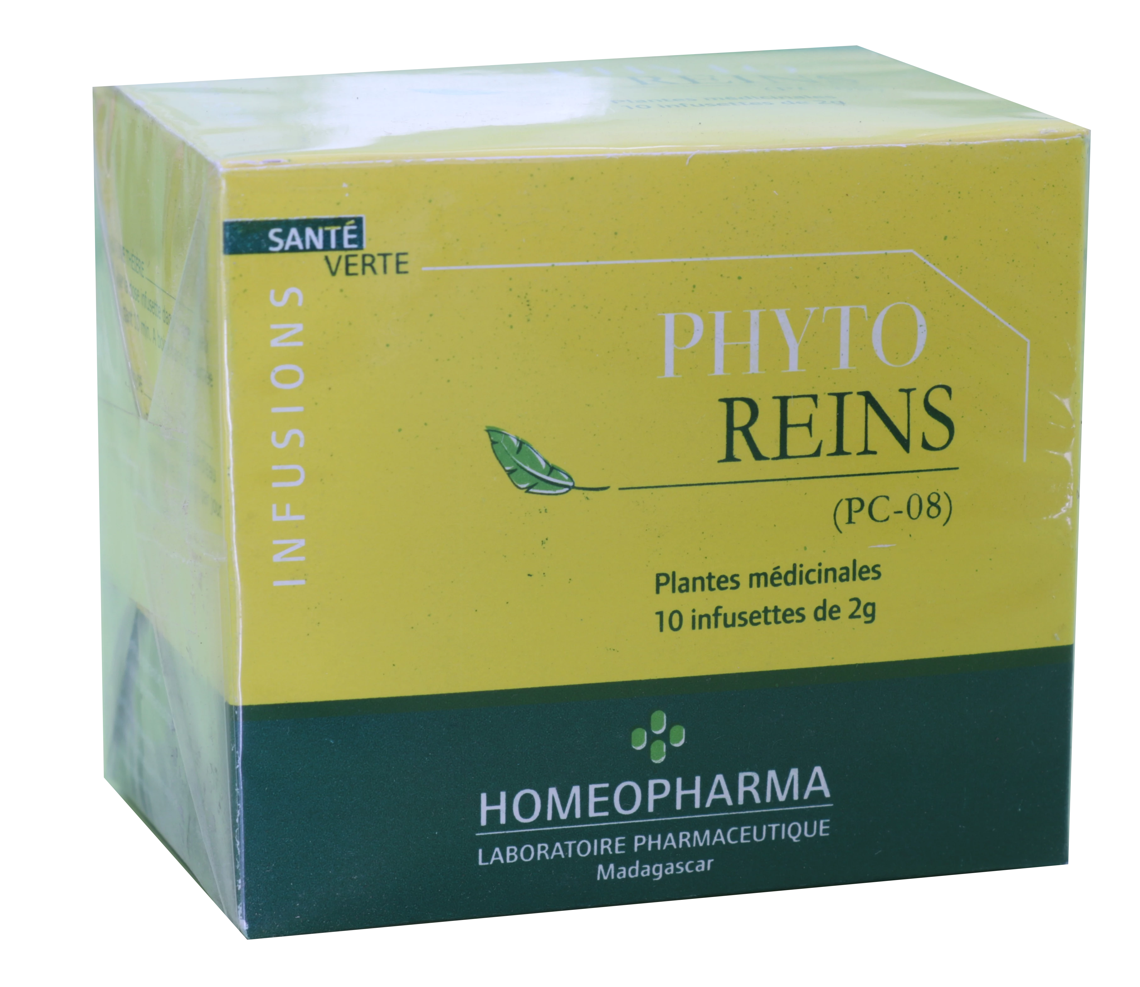 العلاج بالنباتات التقليدية Pc08-phyto-chlors Box 20 Infusettes - HOMEOPHARMA