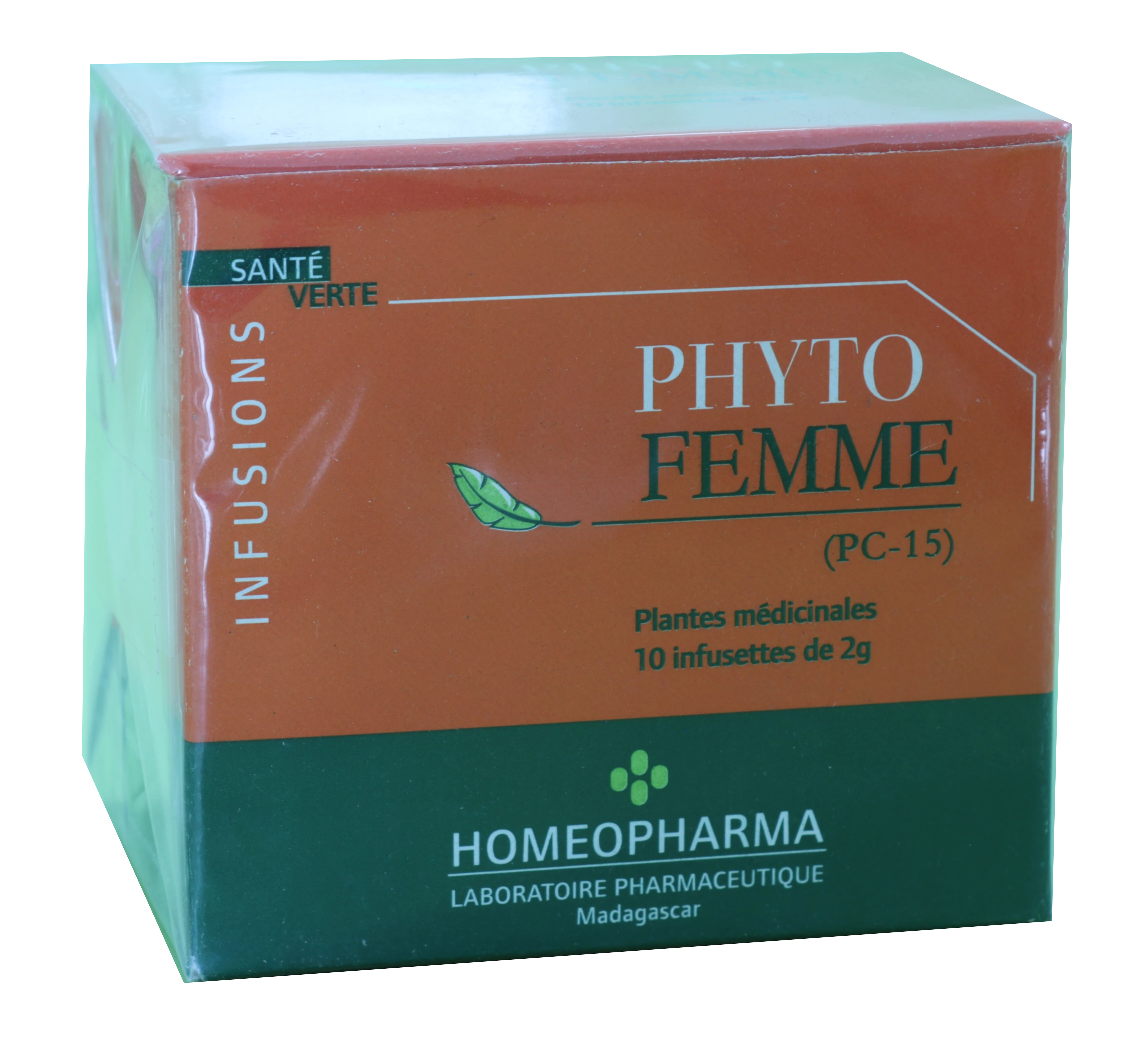 العلاج بالنباتات التقليدية Pc15-phyto-woman Box 20 Infusettes - HOMEOPHARMA