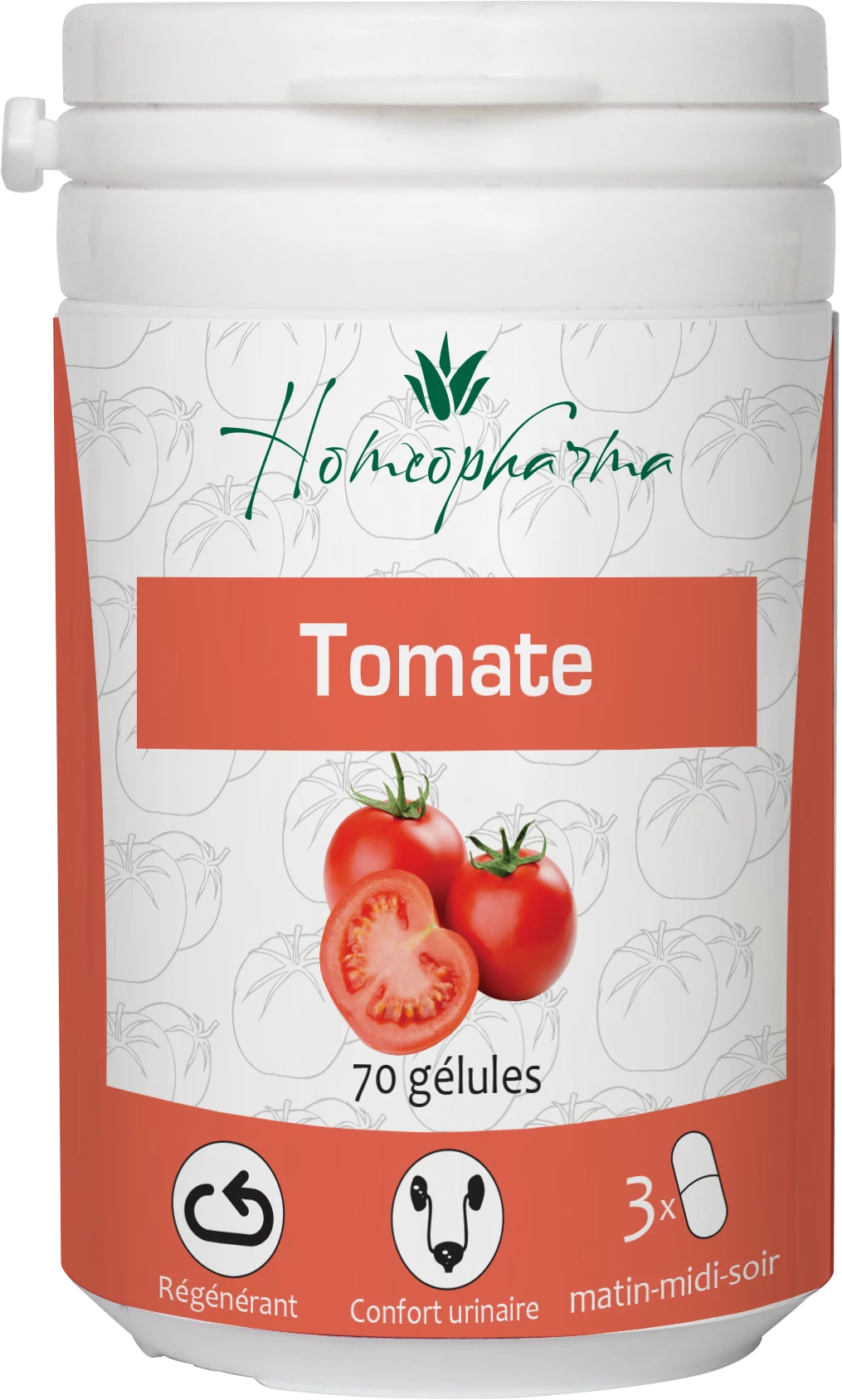 Gelules De Plantes Tomate Bte De 70 - HOMEOPHARMA
