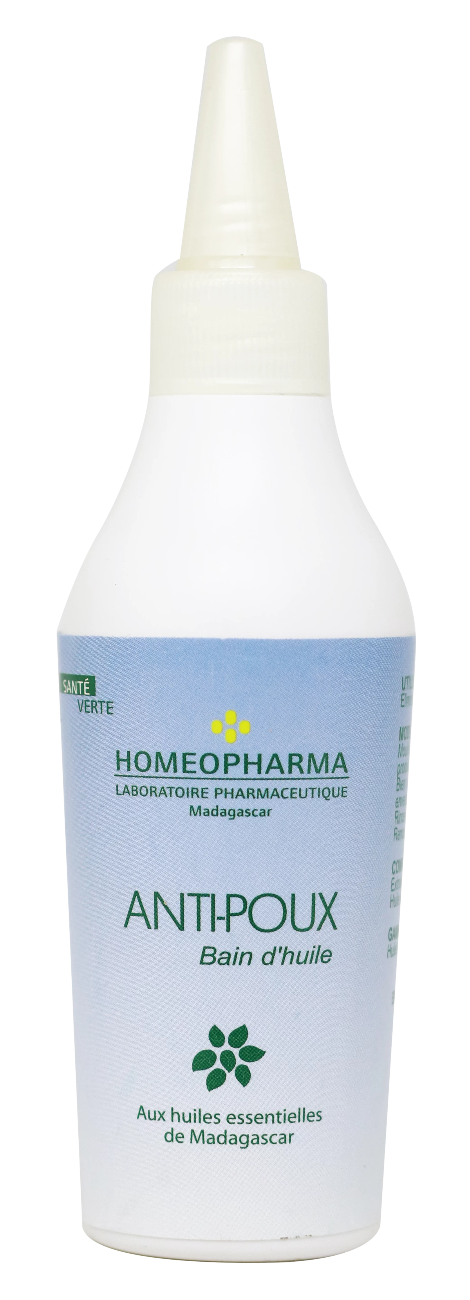 Óleo anti-piolhos 110 ml - HOMEOPHARMA
