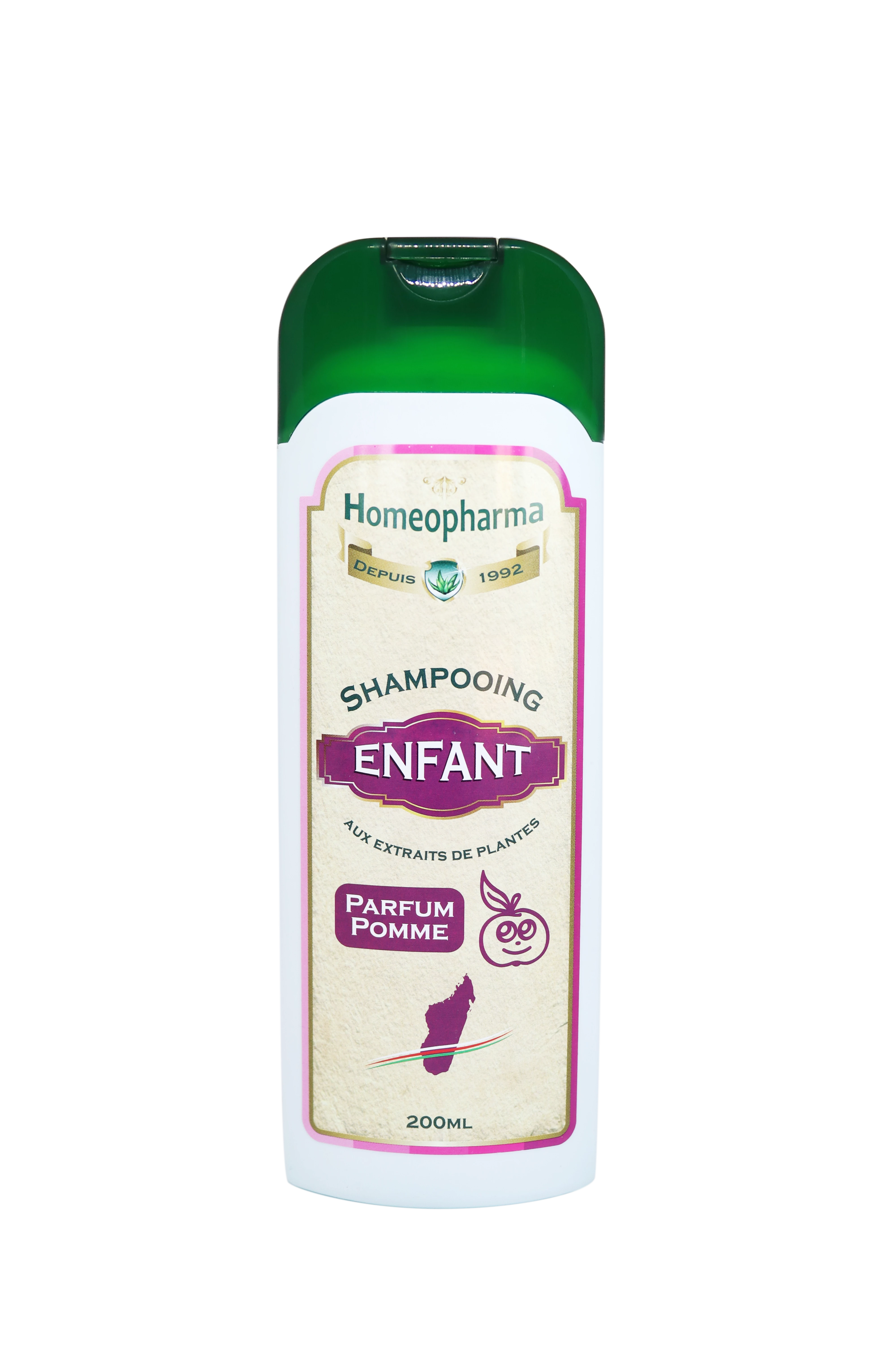 Shampooing Enfant Pomme 200 Ml - HOMEOPHARMA