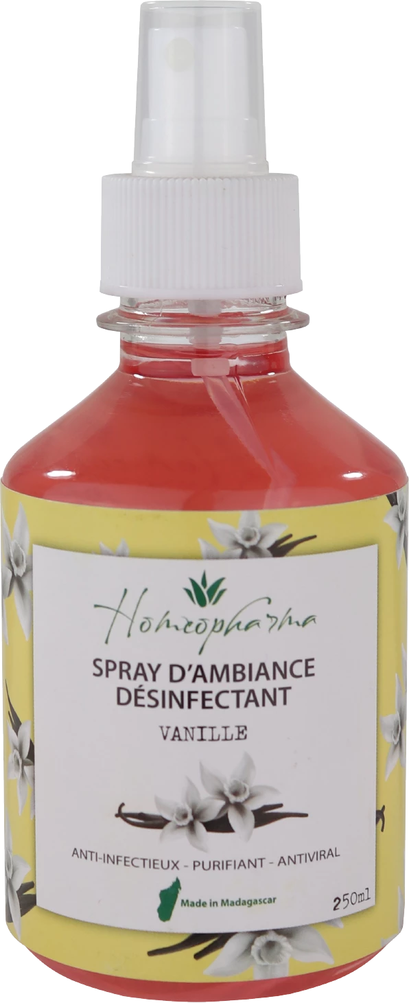 Spray Desinfektion Vanille 250 ml - HOMEOPHARMA