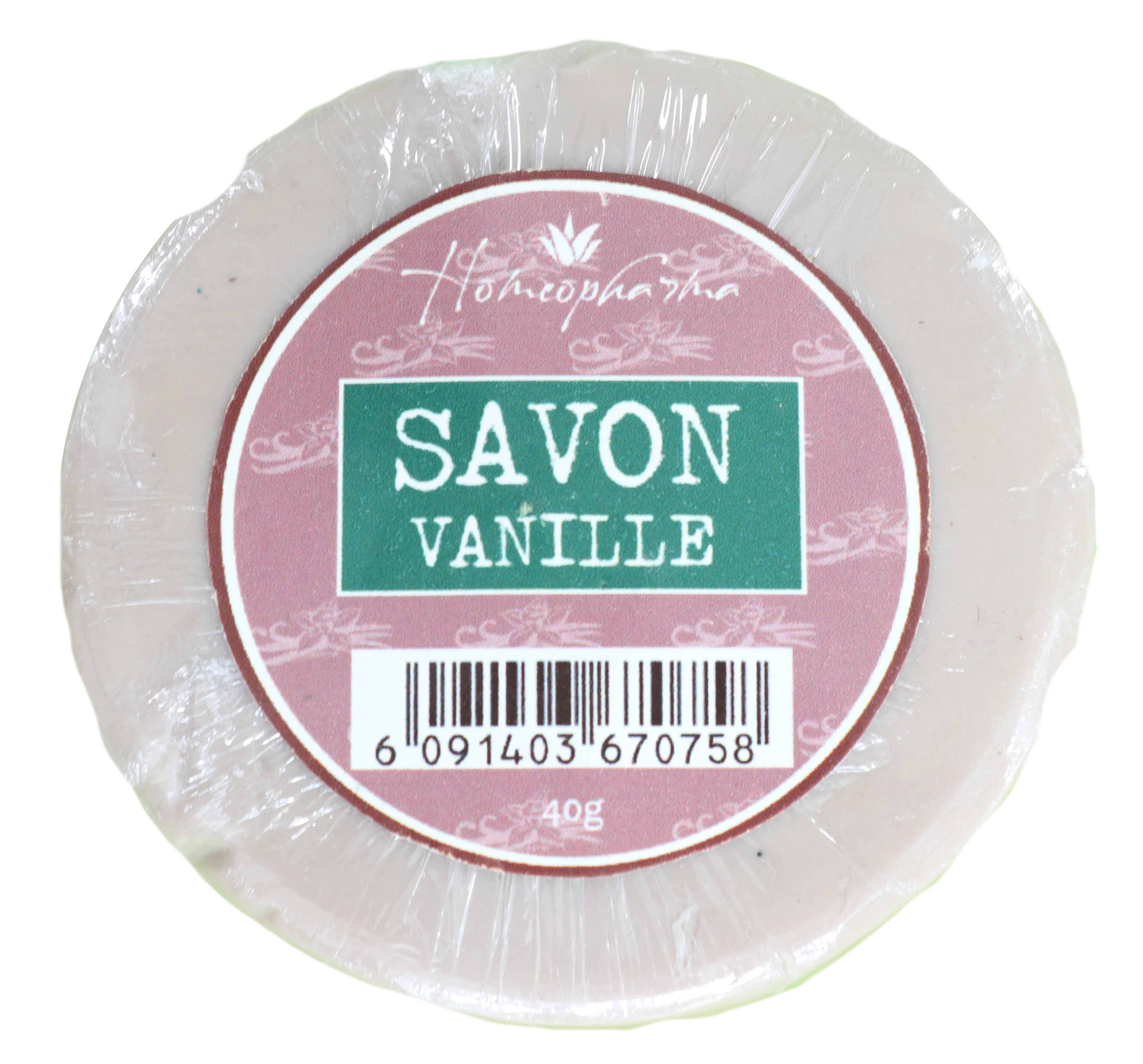 Soap 40g Palet Vanille - HOMEOPHARMA