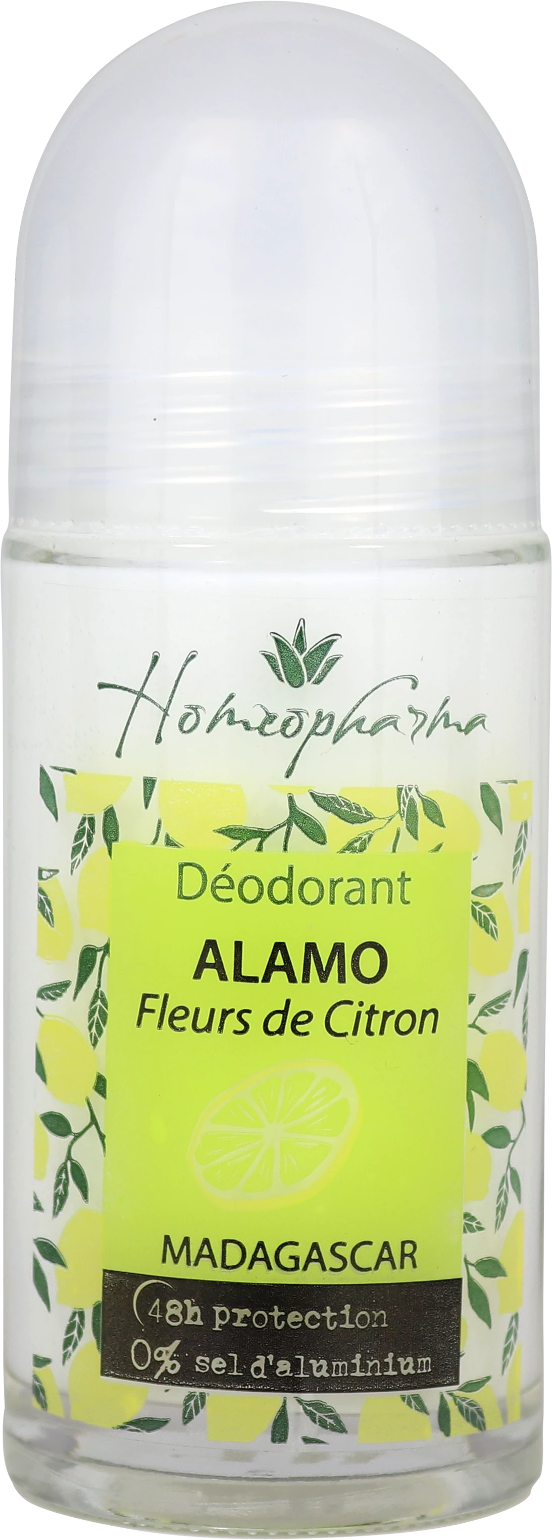 Deodorant Alamo Fleur de Citron Rolle auf 50 ml - HOMEOPHARMA