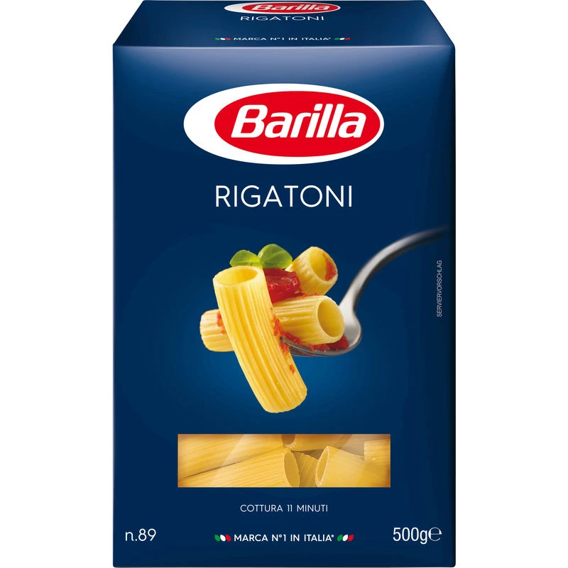 Pâtes rigatoni n°89 500g - BARILLA