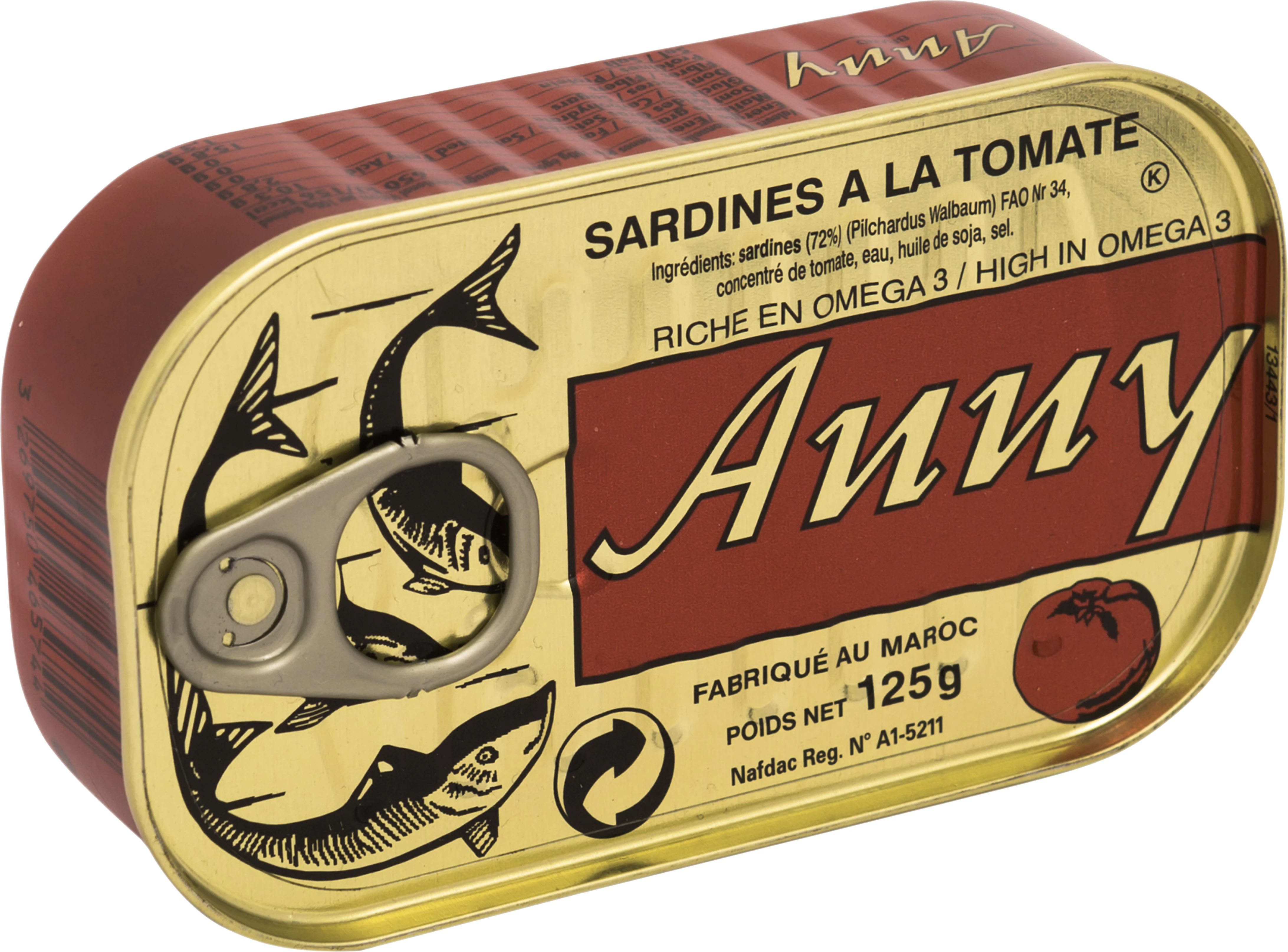 Sardines In Tomatensap 50 X 125 Gr - Anny