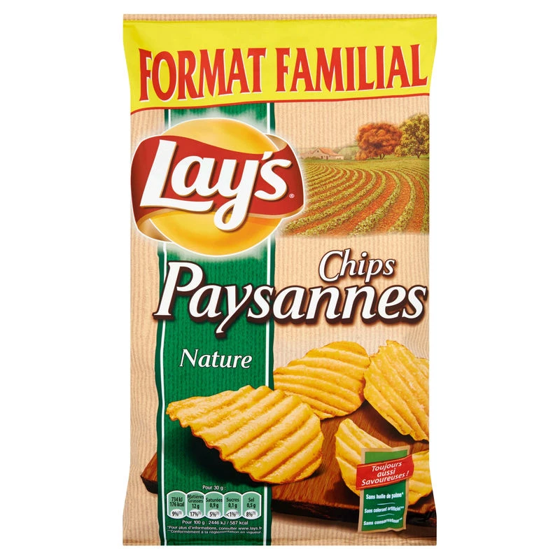 Chips Paysanne Nature 300g - Lay's