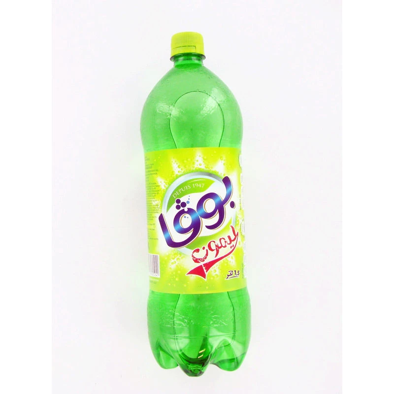Lemon carbonated soda 1.5L - BOGA