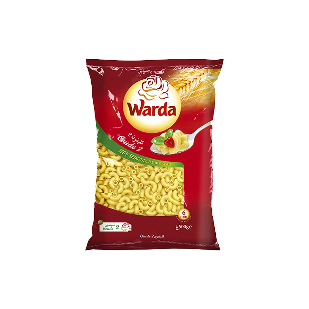 Elbow Pasta 2 500g - Warda