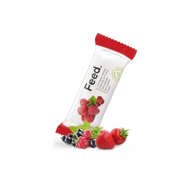 Barre Fruits rouges 100g - FEED