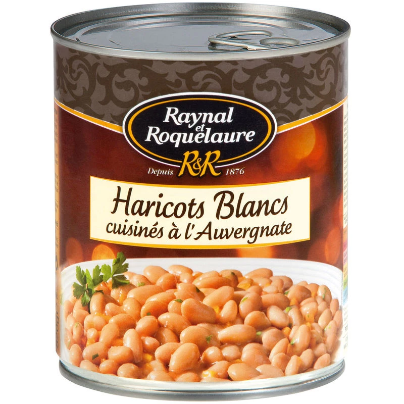 Cooked white beans 820g - Raynal et Roquelaure