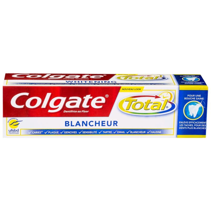 Dentifrice total blancheur 75ml - COLGATE