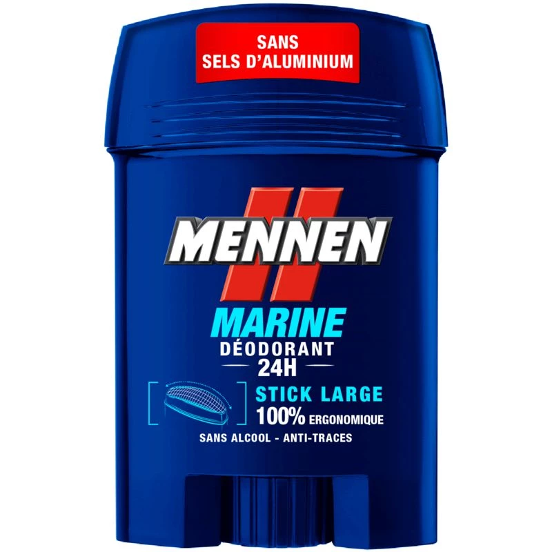 Déodorant MEN en stick 24h Marine 50ml - MENNEN