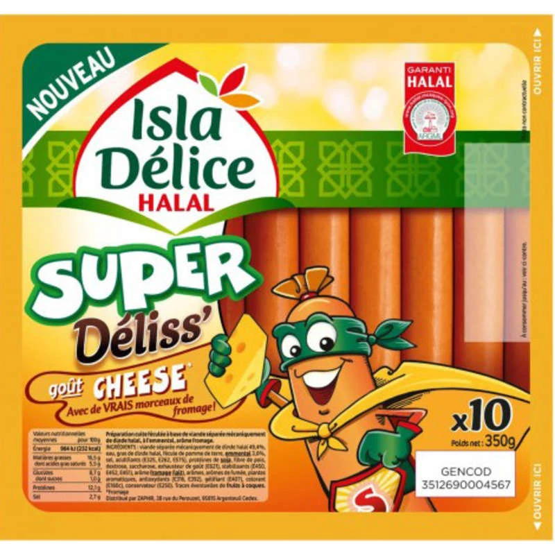 Super Deliss Cheese 350gr