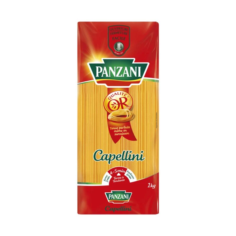 Pâtes Capellini, 1kg - PANZANI