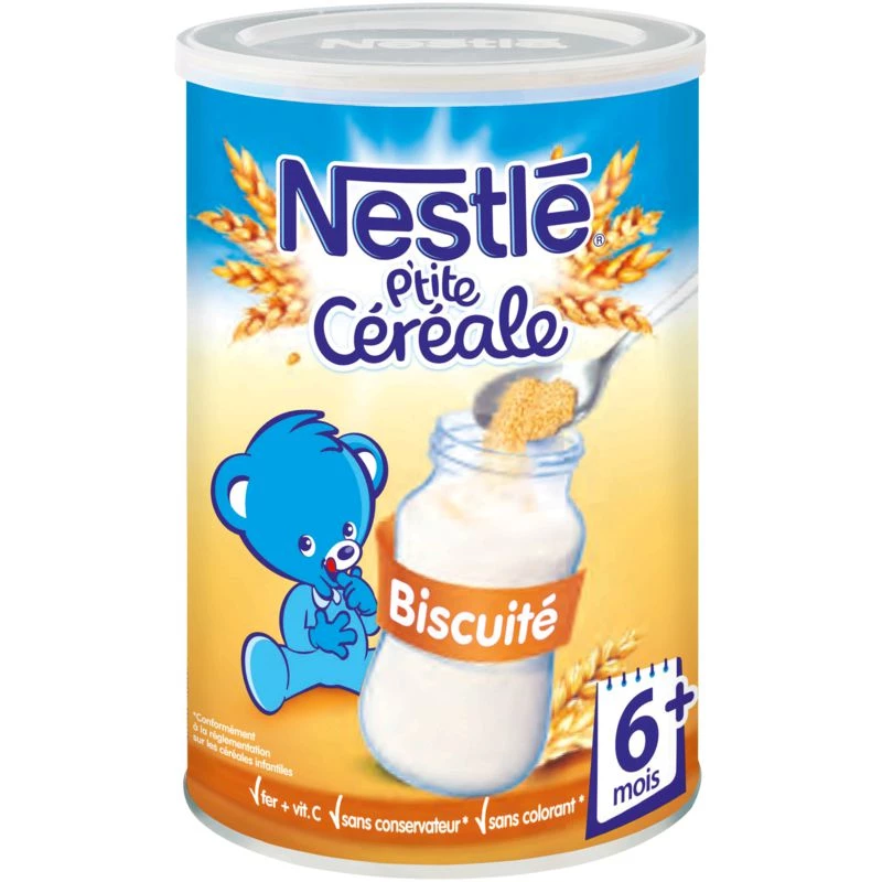 Biscoito Cereais Bebé 6+ Meses - NESTLÉ