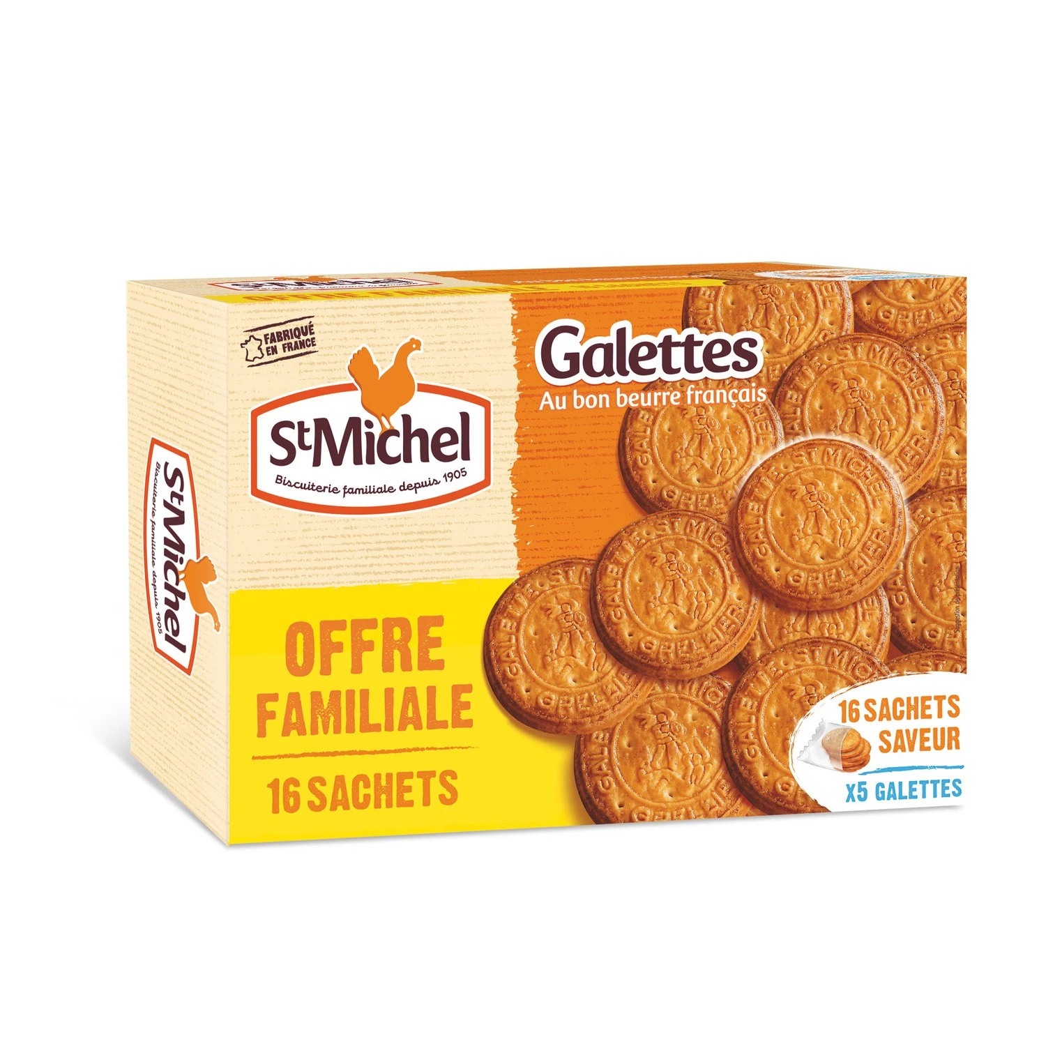 Butter pancakes Family Size 520g - ST MICHEL