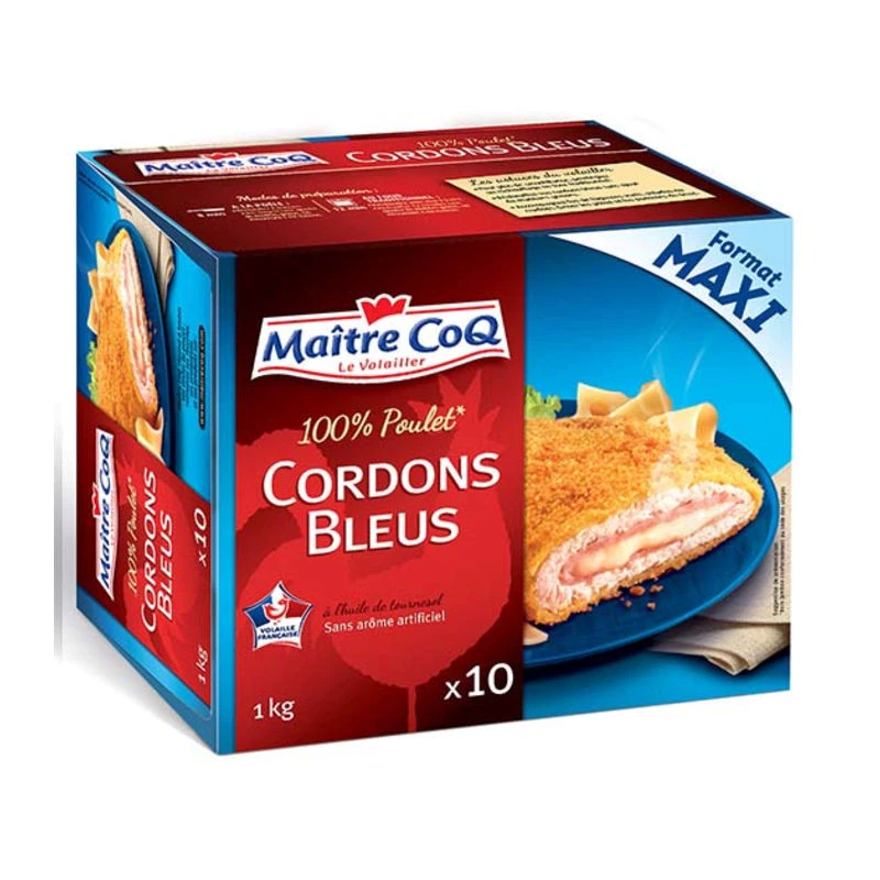 Cordon Bleu Poulet X10 1kg