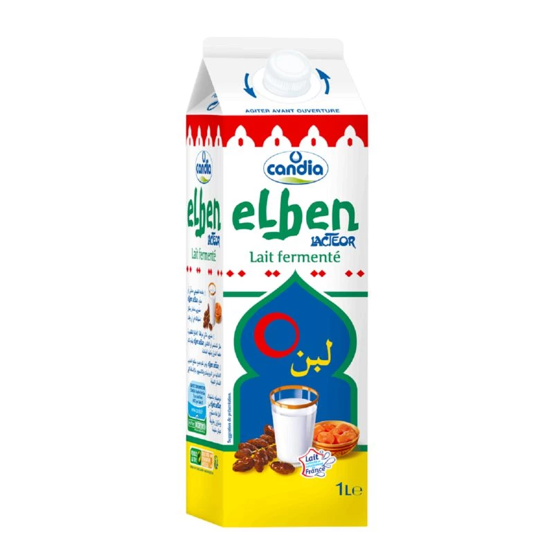 Lait fermenté Elben 1L - CANDIA