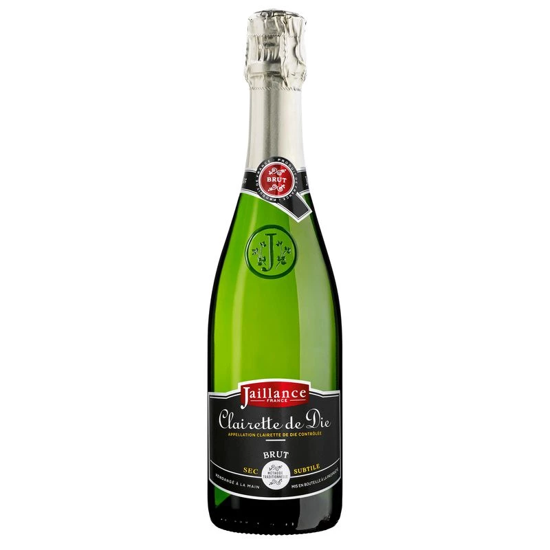 Vin Blanc Sec Brut Clairette de Die, 11,5°, 75cl - JAILLANCE