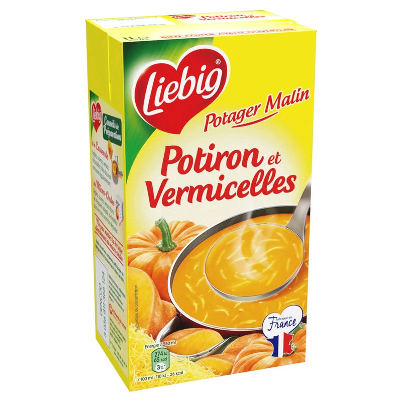 Soupe potiron/ vermicelles 1L - LIEBIG