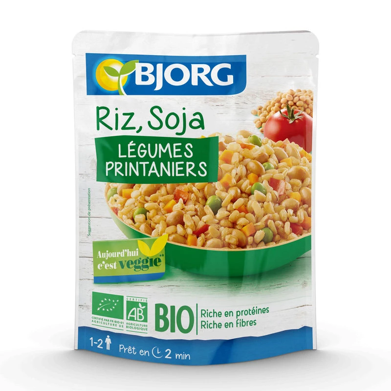 Riz soja légumes 250g - BJORG