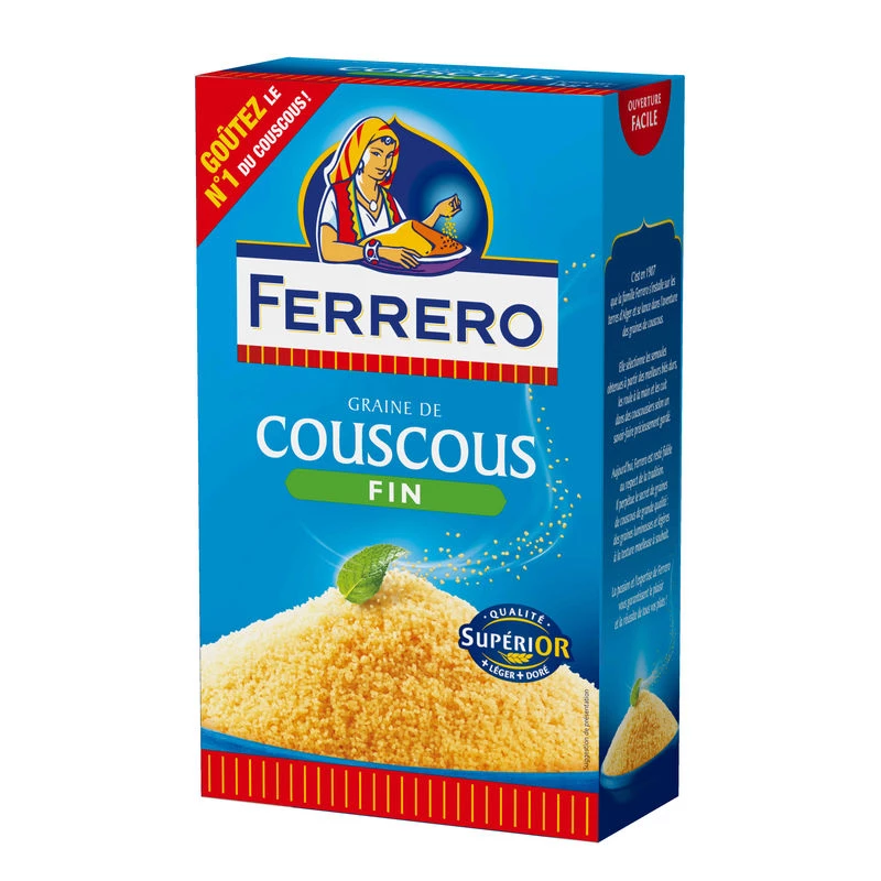 蒸粗麦粉 1kg - FERRERO